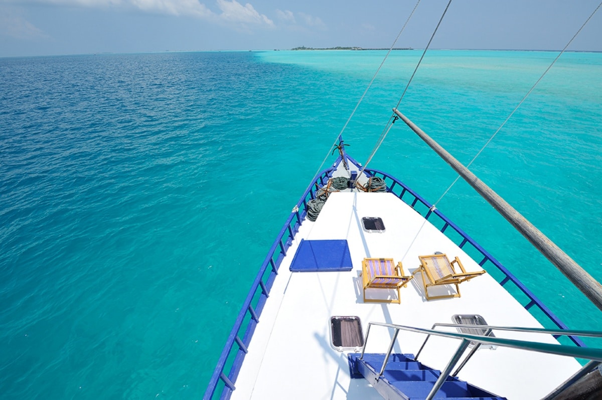 Maldivas-barco
