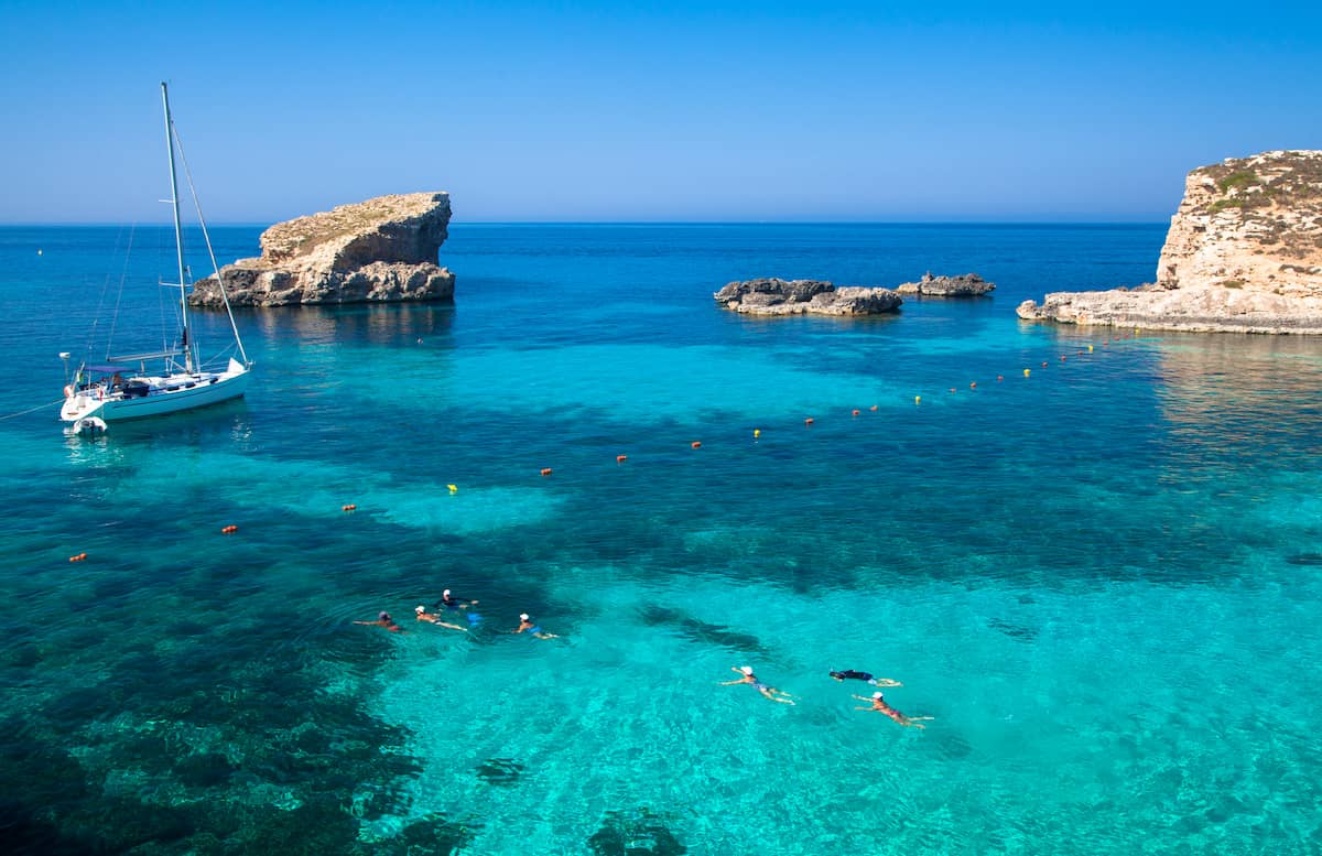 laguna azul